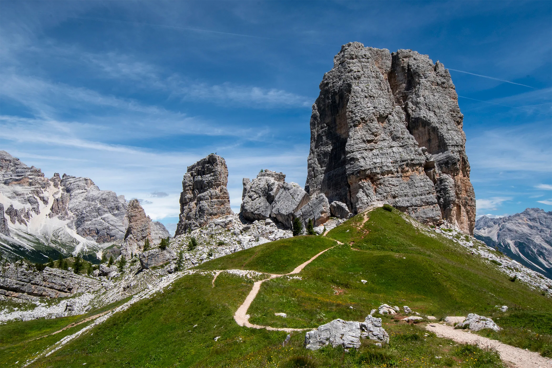 <span style=color:#f69e04;>DOLOMITI - Cinque Torri (2361m) in Nuvolau (2575m)</span>